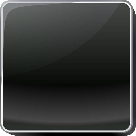 Black Button Icon