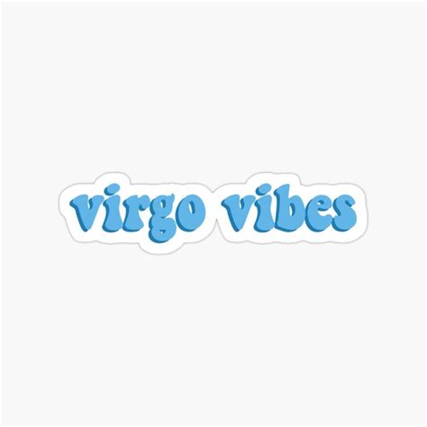 Virgo Vibes Sticker By Baddiedesigns In 2021 Cute Laptop Stickers