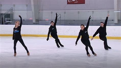 Disney On Ice Skaters Share Skills With Middle School Students Youtube