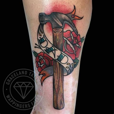 Dad Hammer Tattoo By Adam Lauricella Tattoonow