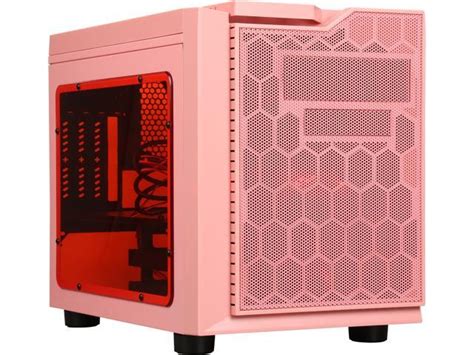 If you're looking for the cube case you're in the right place. APEVIA X-QPACK3-PK Pink SECC Micro ATX Cube Case Computer ...