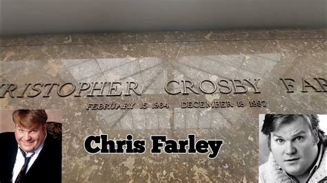 Final Resting Place Of Legendary Comedian And Actor Chris Farley Youtube