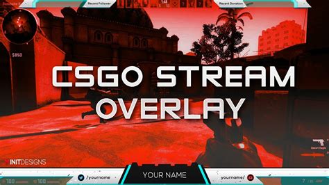 Free Csgo Twitch Live Stream Overlay Template Youtube