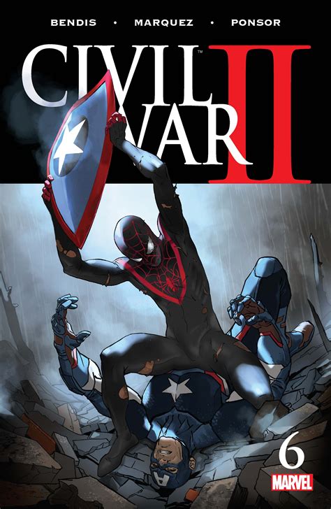 Civil War Ii 2016 6 Comic Issues Marvel