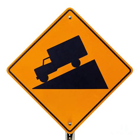 Hill Ahead Sign