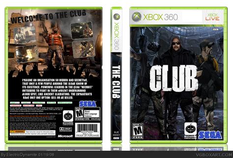 The Club Xbox 360 Box Art Cover By Electricdynamite
