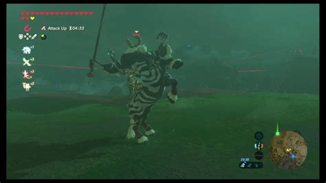 Zelda Botw White Maned Lynel Faron Youtube