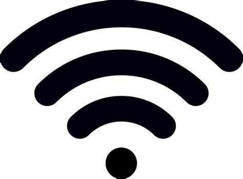 Wi Fi Logo Png Transparent Image Download Size 960x707px