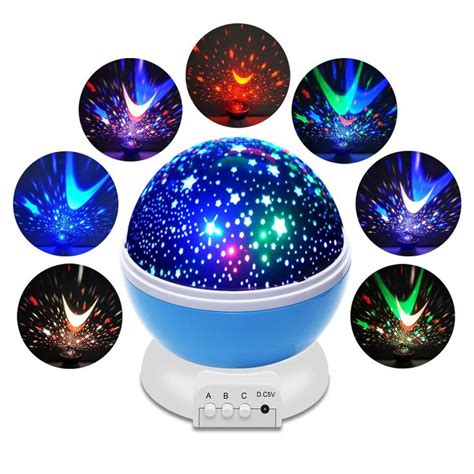 14 rotating galaxy projector night light ceiling lamp stars. Constellation Night Light Projector, Cosmos Star Projector ...