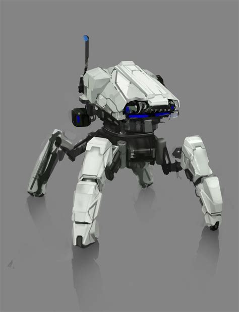 Cyberpunk Mo Yu Robot Concept Art Robots Concept Robot Art