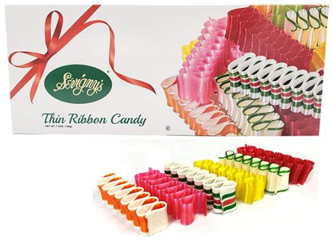 Sevignys Thin Ribbon Candy Old Fashioned Christmas Classic Candy Made