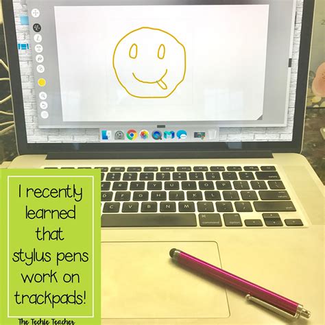 Using A Stylus Pen On A Computer Trackpad The Techie Teacher