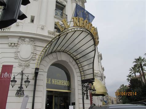 Вывеска Hotel Negresco Nizza Holidaycheck Côte Dazur Frankreich