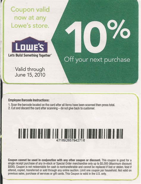 lowes coupons 2024 andra rachele