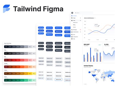 Tailwind Css Figma Ui Design Kit Figma Ui Design Kit For Tailwind Hot