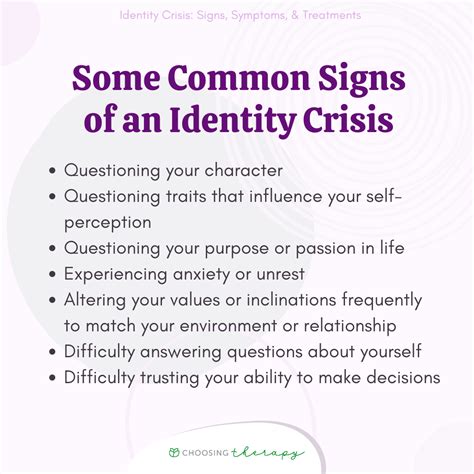 Signs Of An Identity Crisis And What To Do About It