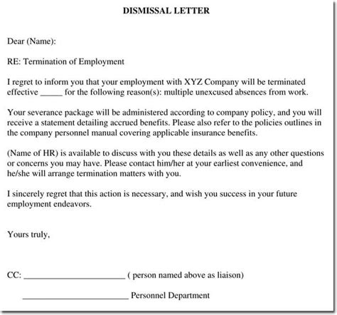 Your final paycheck for salary owed to you and. 28+ Samples of Termination Letter Templates & Formats