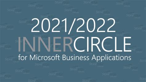 Stoneridge Software Achieves 20212022 Microsoft Inner Circle Award