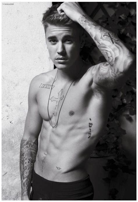 Justin Bieber Shoots With Karl Lagerfeld For V Magazine 2015 Music