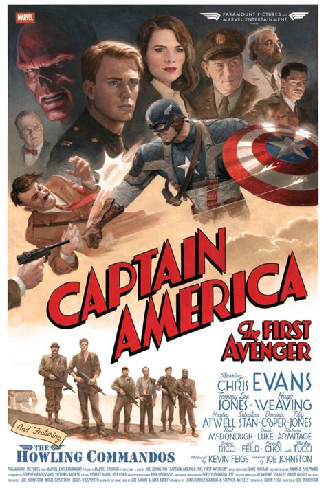 Captain America The First Avenger Posters JoBlo
