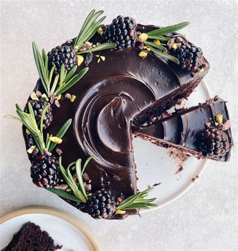 Chocolate Blackberry Cake With Mascarpone Filling Recipe The Feedfeed