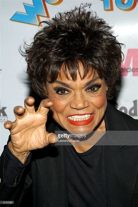Actress Eartha Kitt Arrives November 23 At The After Party For The