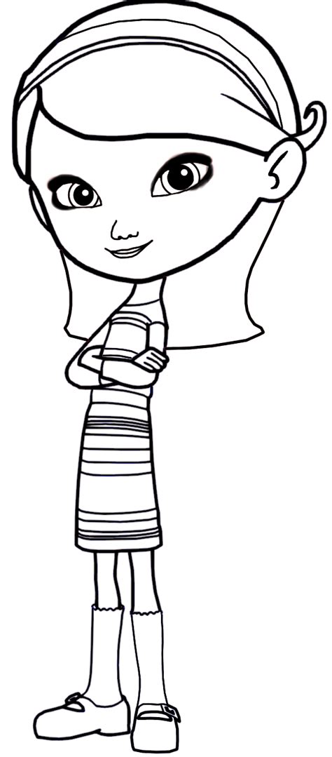 Penny Peabody And Sherman Coloring Page Clip Art Library Coloring Home