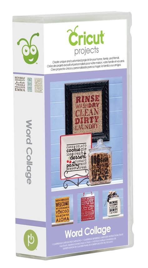 Cricut 2001096 Word Collage Cartridge Word Collage Cricut Projects