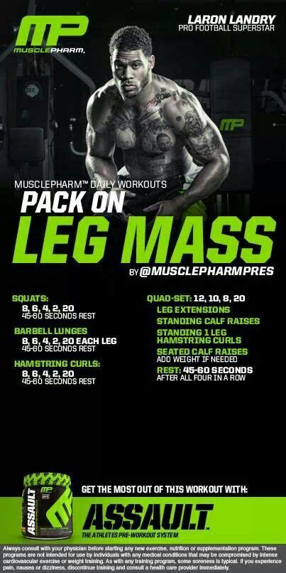Musclepharm® On X Muscle Pharm Musclepharm Workouts Workout Routine