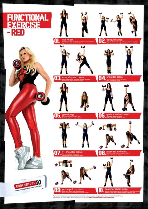 Free Printable Dumbbell Workouts
