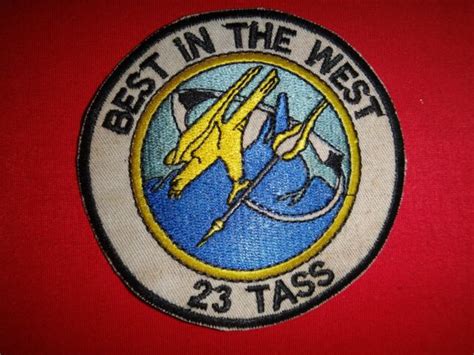 Vietnam War Patch Usaf 23rd Tass Tactical Air Support Squadron Best In The West Ebay