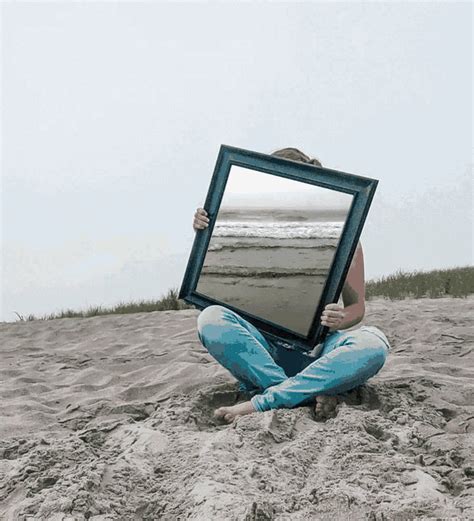 Beach Mirror  Beach Mirror Aesthetic Discover And Share S