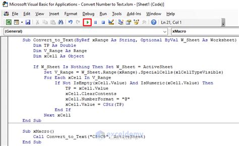 Excel Vba To Convert Number To Text Examples Exceldemy