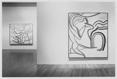 Installation View Of The Exhibition Willem Dekooning The Late