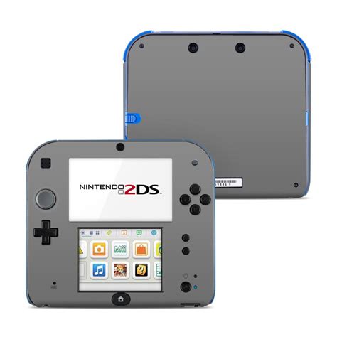 Nintendo 2ds Skin Solid State Grey By Solid Colors Decalgirl