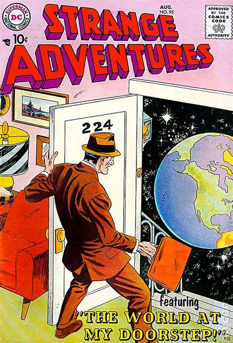 1958 Watch That First Step Strange Adventure Silver Age Comics