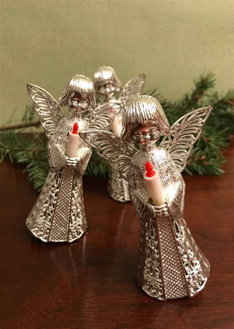 Vintage Angel Ornaments Mid Century Angels Christmas Angels Angels