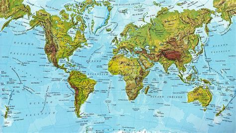 Impariamo Insieme Cartina Geografica Del Mondo