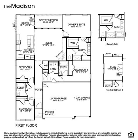 The Madison Floorplan