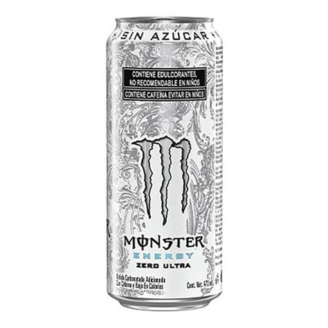 Bebida Energética Monster Zero Ultra 473 Ml Walmart