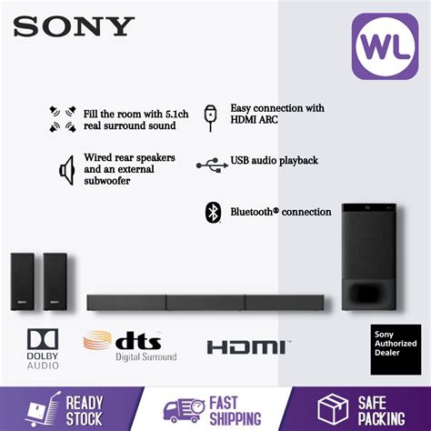 Wahlee Online Store Sony 51ch Home Cinema Soundbar Ht S500rf