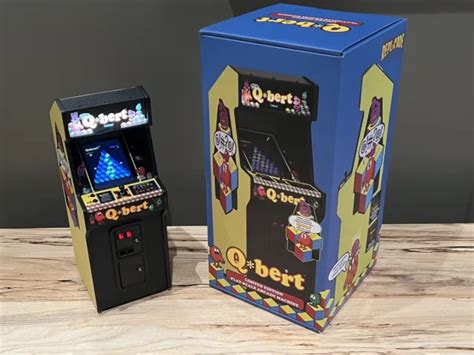 New Wave Toys Qbert X Replicade 16th Scale Arcade Cabinet Sold Out