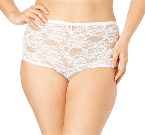 Comfort Choice Comfort Choice Womens Plus Size 2 Pack Lace Hipster Panty Panties Walmart