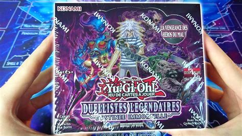 Yu Gi Oh Ouverture Bo Te De Boosters Duellistes L Gendaires Destin E