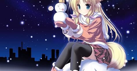 13 Christmas Anime Wallpaper Cute Baka Wallpaper