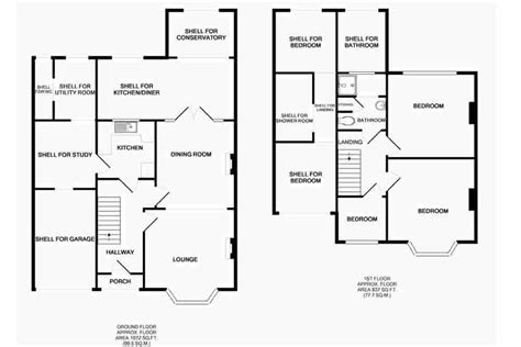 1930s Semi Extension Floor Plan Floorplansclick