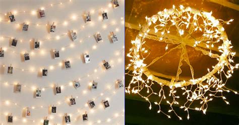 40 Diy Ideas With String Lights Diy Projects For Teens