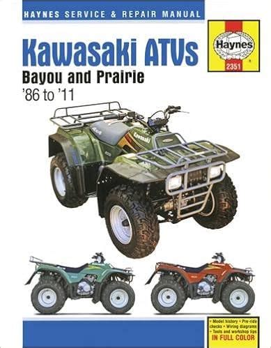 Kawasaki Bayou Owners Manual Pdf
