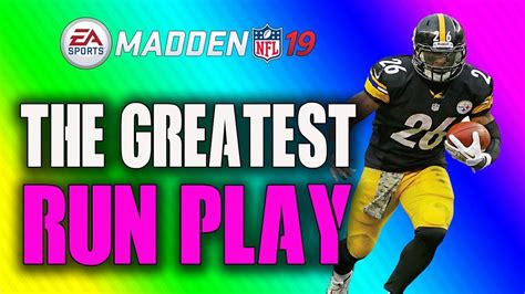 The Greatest Run Play In Madden 19 Use This Now Youtube