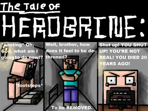 The Tale Of Herobrine Part 1 Minecraft Comic By Themrparticleman On